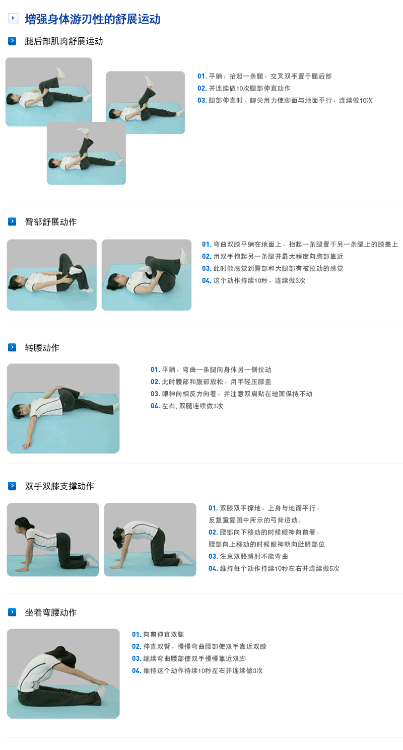 腰椎强化运动